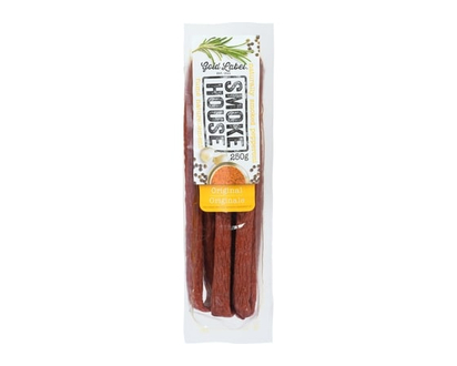 Gold Label Smoke House Naturally Smoked Pepperoni Original - 225.0 G