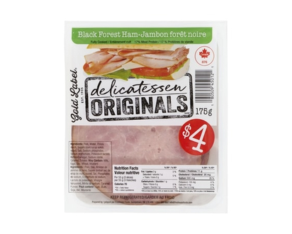 Gold Label Delicatessen Originals Black Forest Ham - 175.0 G