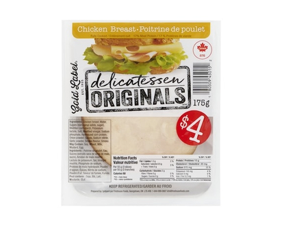 Gold Label Delicatessen Originals Chicken Breast - 175.0 G