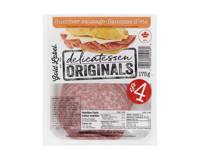 Gold Label Delicatessen Originals Summer Sausage - 175.0 G