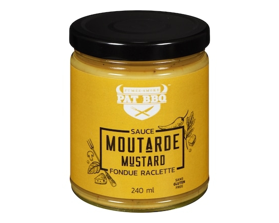 Sauce fondue raclette moutarde - 240.0 ML
