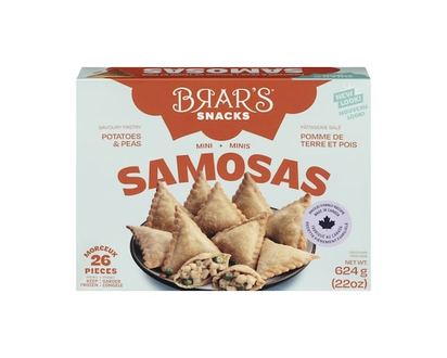 Brar's Authentic Mini Samosas - 624.0 G