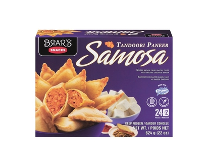 Brar's Samosa Tandoori Paneer - 624.0 G