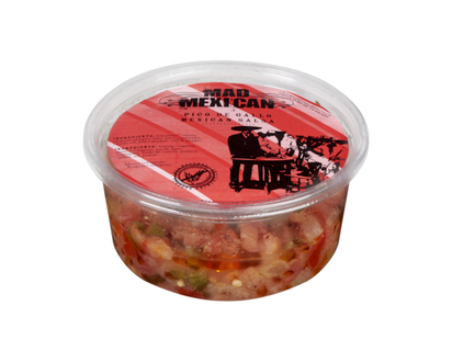 Mad Mexican Pico De Gallo Salsa, Hot - 355.0 ML
