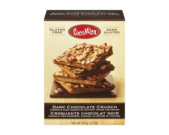 CocoMira Croquants Chocolat Noir Sans Gluten - 105.0 G