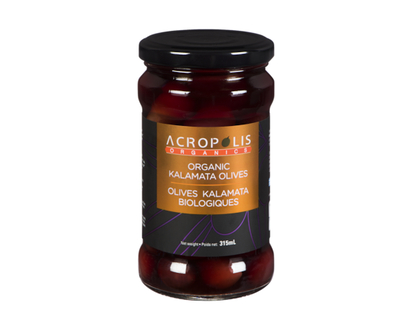 Acropolis Organics Kalamata Olives Organic - 315.0 ML