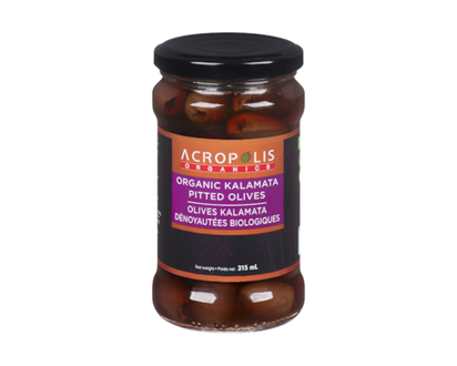 Acropolis Organics Kalamata Pitted Olives - 315.0 ML