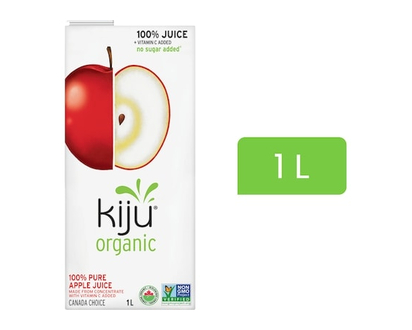 Kiju Organic 100% Pure Apple Juice - 1.0 L