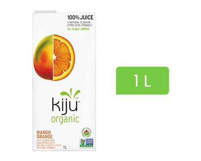 Kiju Organic Mango Orange Fruit Juice Blend - 1.0 L