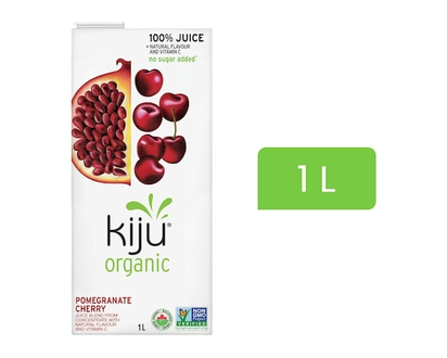 Kiju Organic Pomegranate Cherry Fruit Juice Blend - 1.0 L