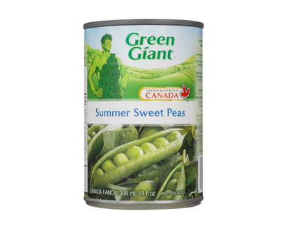 Green Giant Summer Sweet Peas - 398.0 ML