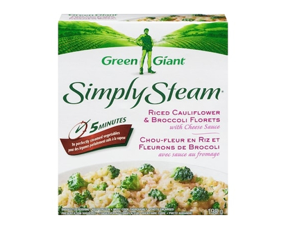 Green Giant Riced Cauliflower & Broccoli Florets With Cheese Sauce - 198.0 G