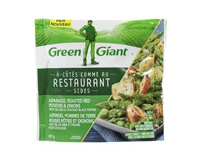 Green Giant Restaurant Sides Asparagus, Roasted Red Potatoes & Onions With Sea Salt & Cracked Black Pepper - 297.0 G