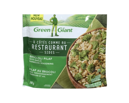 Green Giant Restaurant Sides Broccoli Pilaf With Garlic Parmesan Seasoning - 340.0 G