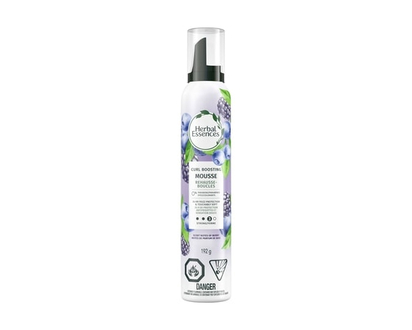 Herbal Essences Curl Boosting Mousse for Curly Hair and Wavy Hair, All Day Hold, Frizz Control - 192.0 G