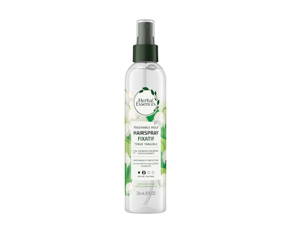 Herbal Essences Touchable Hold Hairspray, Nonaerosol Hair Spray for All Hair Types, 24-hour Hold, Frizz Control - 236.0 ML