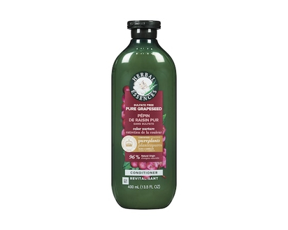 Herbal Essences Pure Grapeseed Colour Nurture Sulfate Free Conditioner, Hair Protection and Colour Nourishment, with Certified Camellia Oil and Aloe V