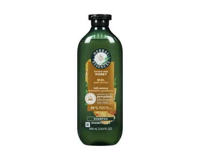 Herbal Essences Honey Daily Moisture Sulfate Free Shampoo, Nourishes Dry Hair, with Certified Camellia Oil and Aloe Vera, For All Hair Types, Especial