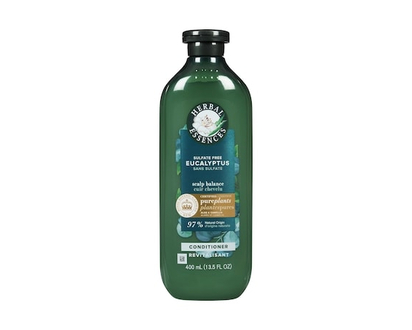 Herbal Essences Eucalyptus Sulfate Free Conditioner, Scalp Balance, with Certified Camellia Oil and Aloe Vera, For All Hair Types, Especially with Dry
