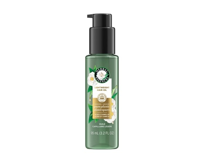 Herbal Essences Lightweight Hair Oil, Certified Pure Plants, with Aloe and Camellia Flower Oil - 95 ML