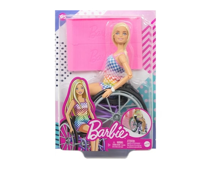 Barbie Fashionista Doll with Wheelchair and Ramp - 1.0 EA