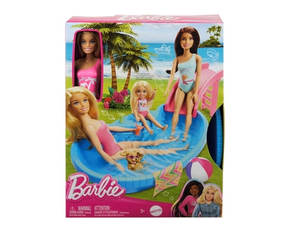Barbie Doll Blonde and Pool Playset and Accessories - 1.0 EA