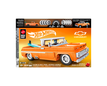 Hot Wheels Mattel Brick Shop Custom '62 Chevy Pickup - 1.0 EA