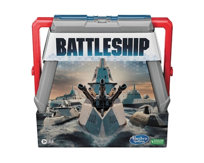 Hasbro Gaming Battleship Classic Board Game, Strategy Games for 2 Players, Family Games for Ages 7+ - 1.0 EA