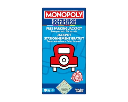 Hasbro Gaming Monopoly Free Parking Jackpot EXPANSION (Classic Monopoly Game Required to Play) - 1.0 EA