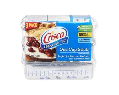 Crisco All-Vegetable Shortening Sticks - 567.0 G
