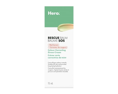 Hero Rescue Balm Colour-Correcting Green Cream - 24.0 EA