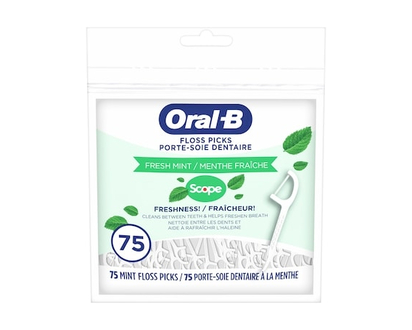 Oral-B Porte-soie dentaire menthe fraîche - 75.0 EA