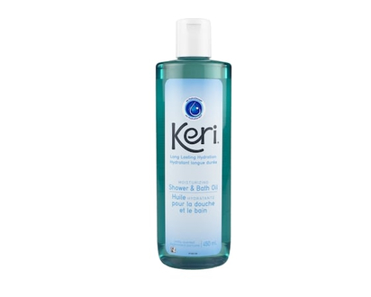 Keri Moisturizing Shower & Bath Oil Softly Scented - 450.0 ML