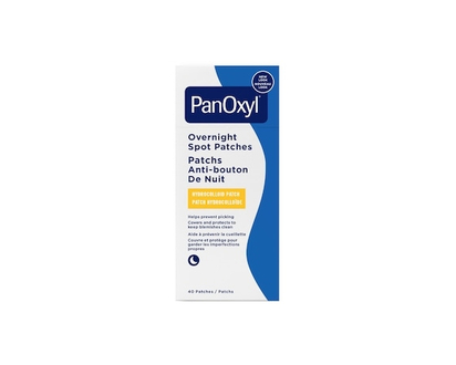 PanOxyl Patchs anti-bouton de nuit, hydrocolloïdes transparents - 40.0 EA