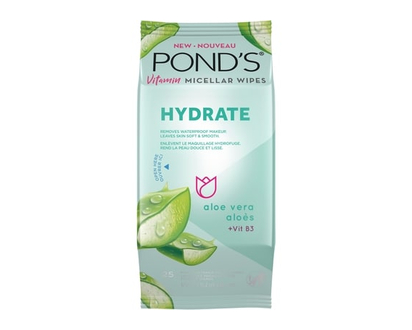 Ponds Lingettes vitaminées Hydrate Vitamin - 25 CHA