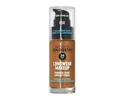 Revlon ColorStay Liquid Foundation, Normal/Dry Skin, Cinnamon - 1.0 EA