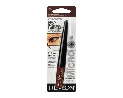 Revlon ColorStay Micro Easy Precision Liquid Liner What the Fudge - 1.0 EA