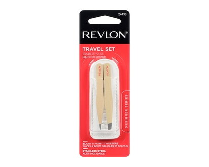 Revlon Ensemble de voyage de mini pinces à épiler Collection Designer - 1 CHA