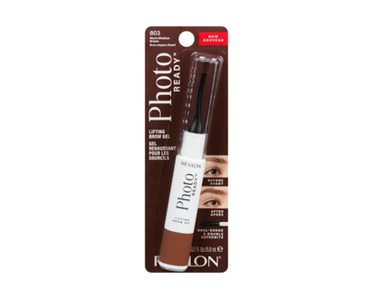 PhotoReady Lifting Brow Gel, 803 Warm Medium Brown, Tinted Eyebrow Lamination - 1.0 EA