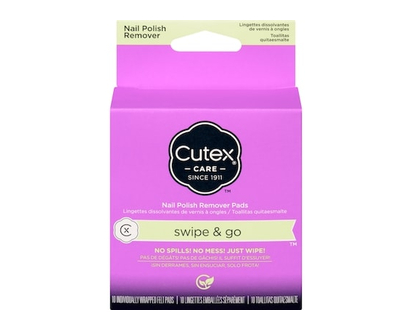 CUTEX Nail Polish Remover Pads Swipe & Go - 1.0 EA