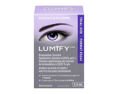 Bausch+Lomb Redness Reliever Eye Drops Trial Size - 3.5 ML