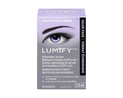 Bausch+Lomb Redness Reliever Eye Drops Value Pack - 7.5 ML