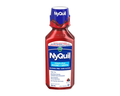 Vicks NyQuil Cold & Flu, Alcohol Free - 354.0 ML