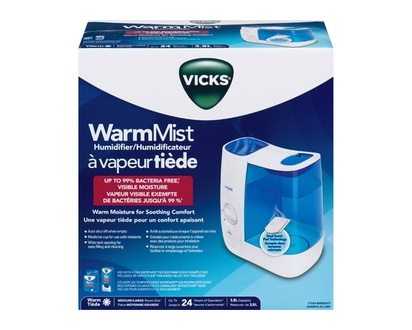 Vicks Humidifier Medium/Large Room Size 3.8 L Capacity - 1.0 EA