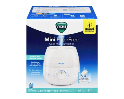 Vicks Mini Filterfree Cool Mist Humidifier - 1.0 EA