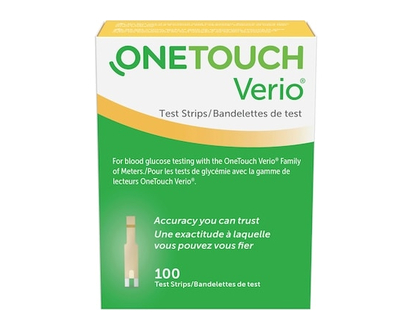 One Touch Onetouch Verio Test Strip 100 - 100 EA