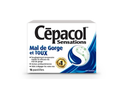 Cepacol Sensations Sore Throat and Cough, Sore Throat Lozenges - 16.0 EA