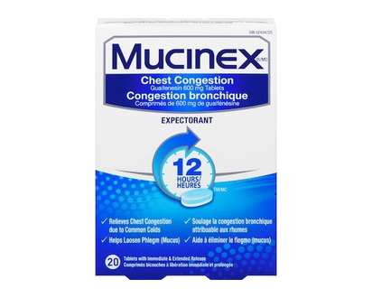 Mucinex Expectorant Tablets - 20.0 EA