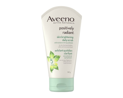 Aveeno Positively Radiant Skin Brightening Daily Scrub - 140.0 G