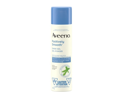 Aveeno Positively Smooth Shave Gel - 198.0 G
